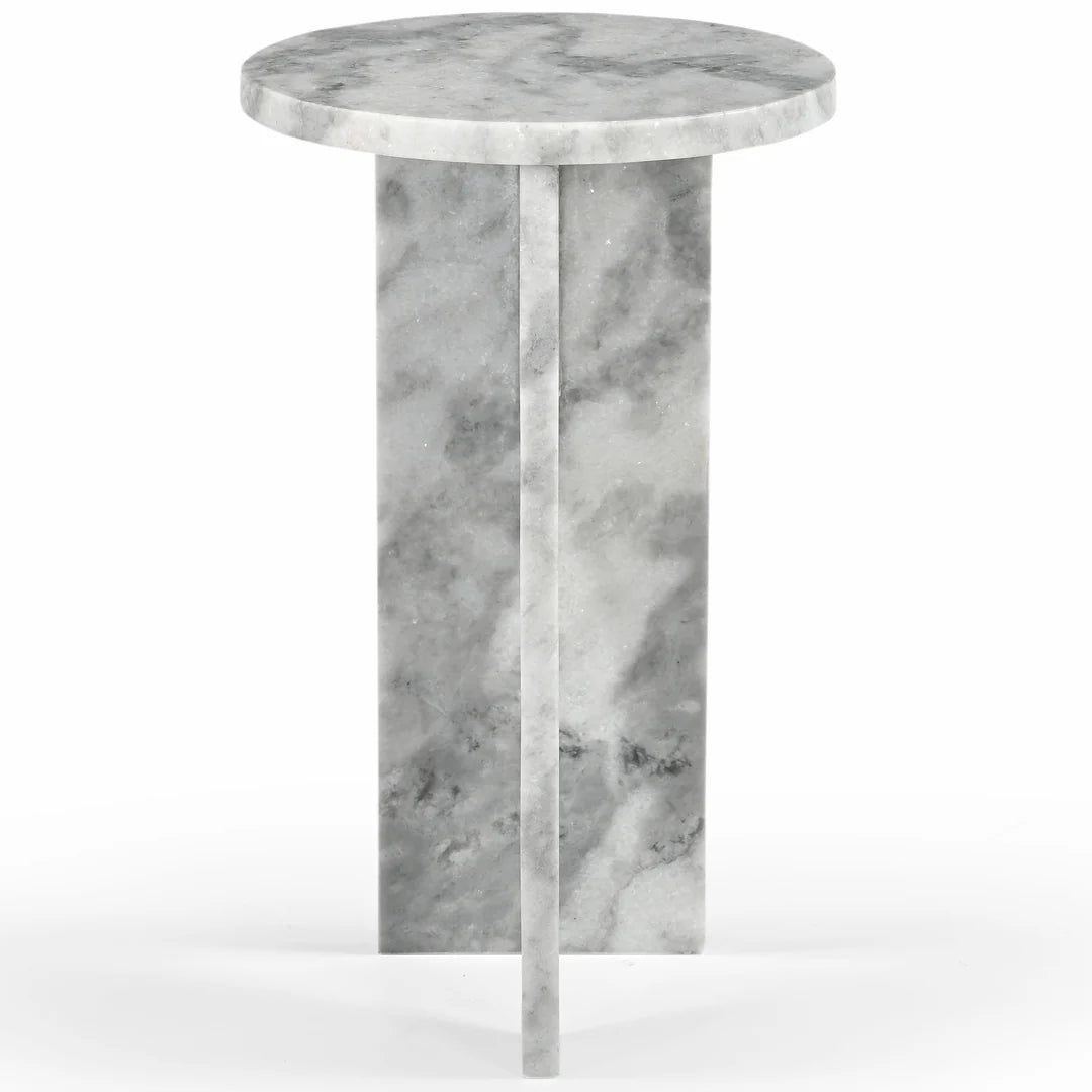 Devlin Marble Drink Table