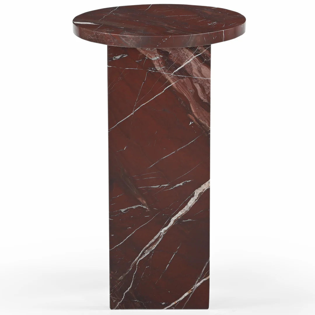 Devlin Marble Drink Table