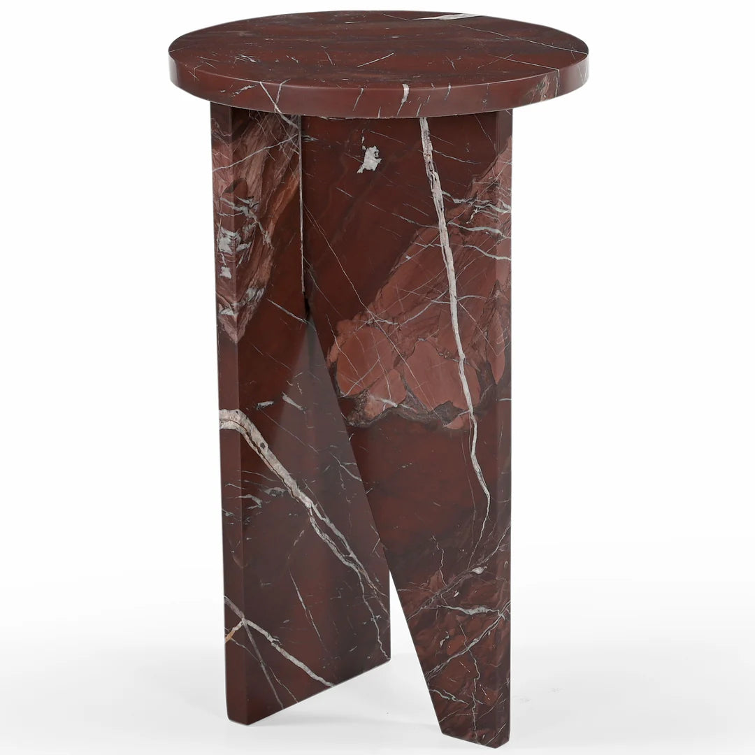 Devlin Marble Drink Table