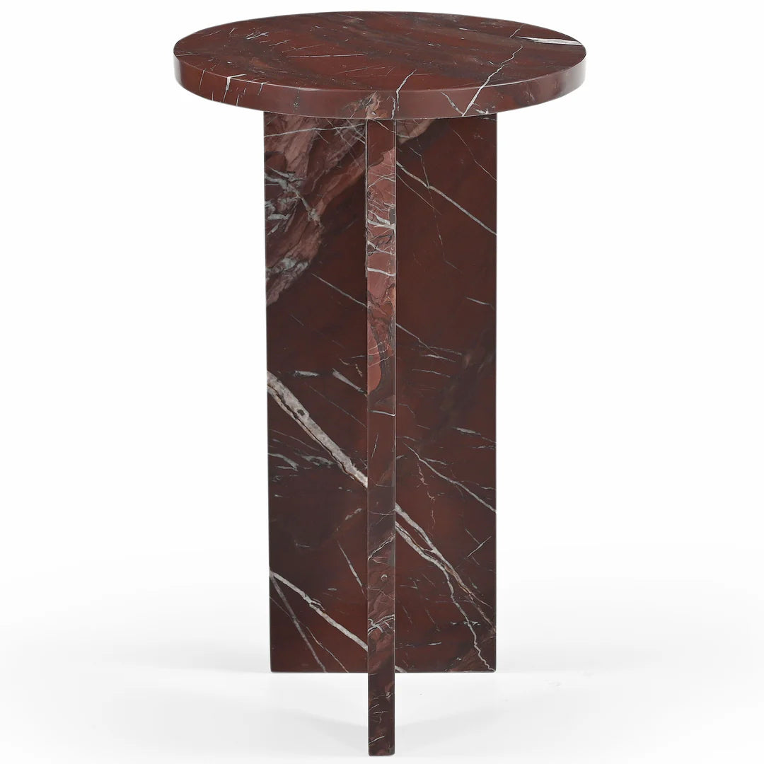 Devlin Marble Drink Table