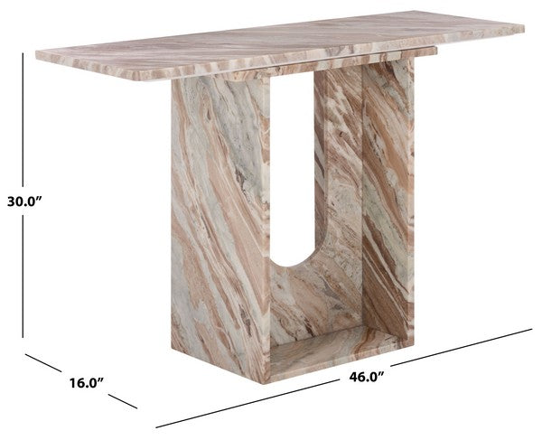 Tobilyn Marble Console Table