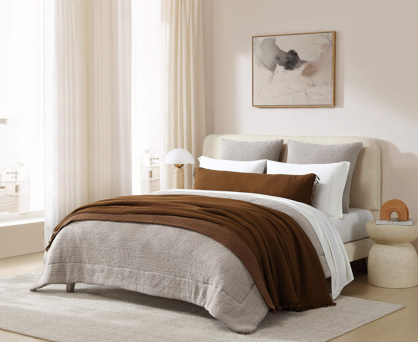 Snug Muslin Bed Blanket