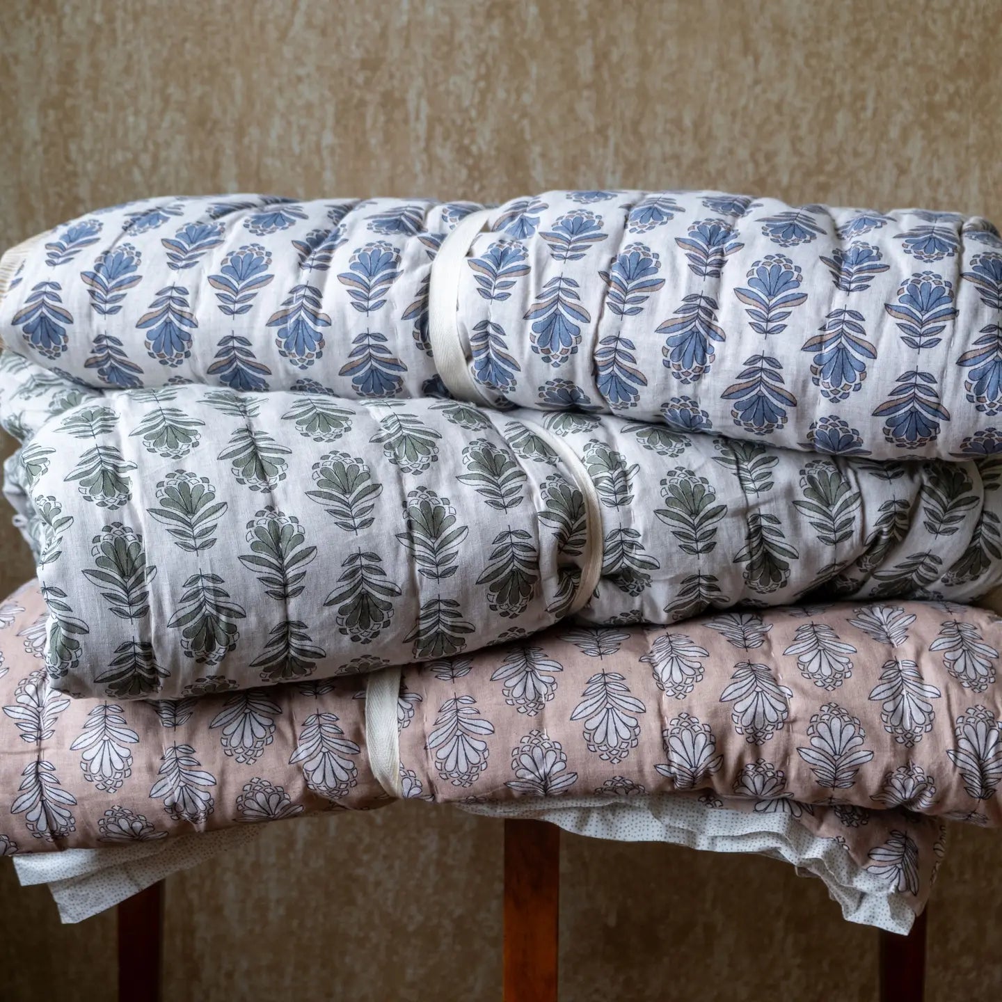 Charlie Block Print Quilt