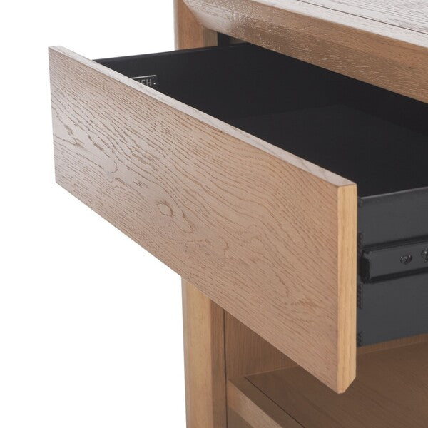 Darnell Wood 1 Drawer Nightstand