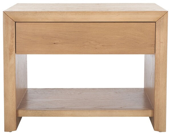 Darnell Wood 1 Drawer Nightstand