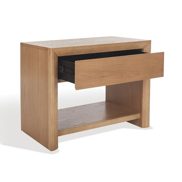 Darnell Wood 1 Drawer Nightstand