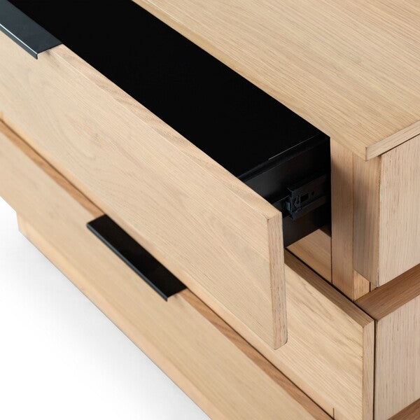 Titus 3 Drawer Stacked Chest