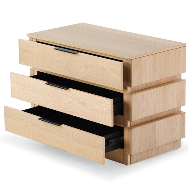 Titus 3 Drawer Stacked Chest