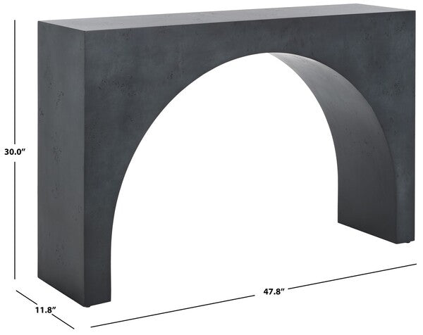 Katelynn Burled Mappa Console Table
