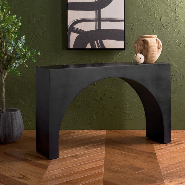 Katelynn Burled Mappa Console Table