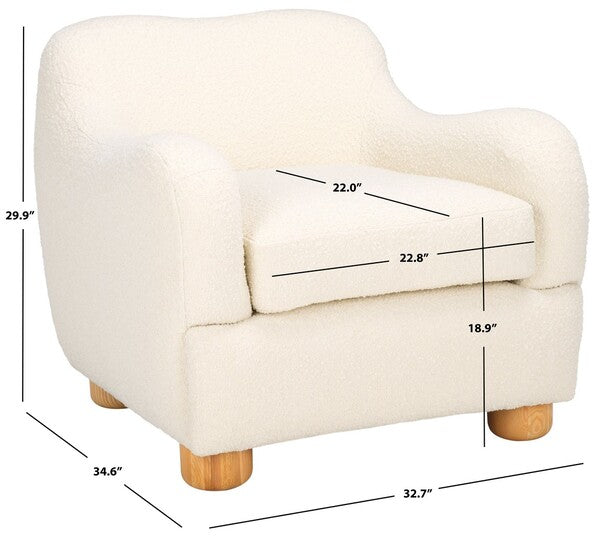 Dyanna Boucle Accent Chair