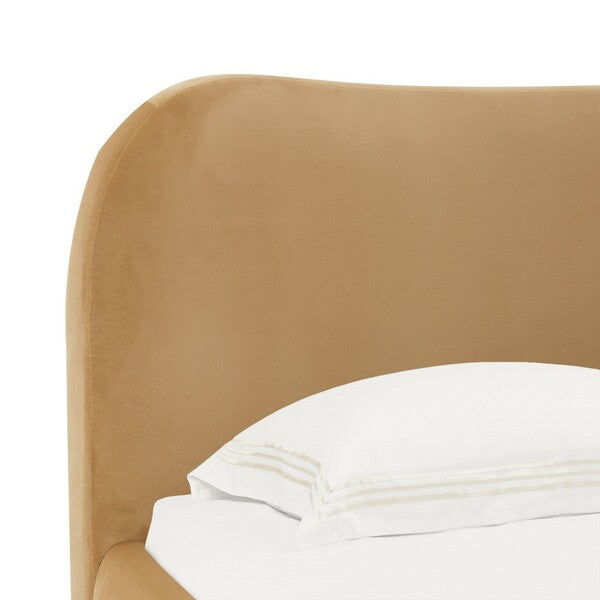 Beccarose Velvet Bed
