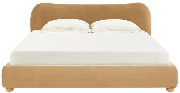 Beccarose Velvet Bed