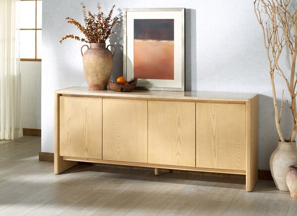 Bellarose Travertine Sideboard