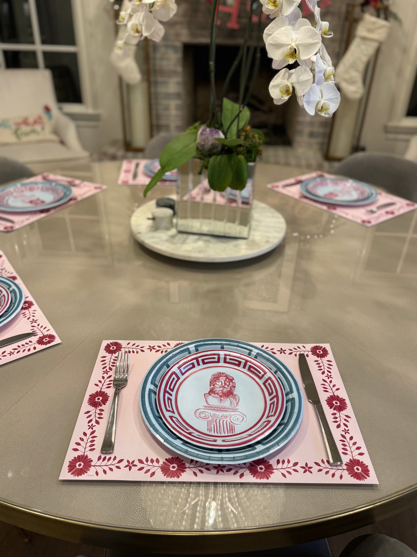 Adonis Pavilion Dessert Plate - 8 pack
