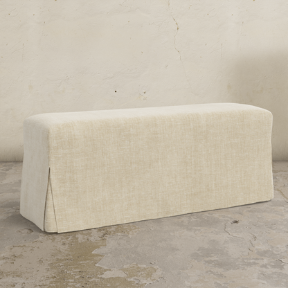 Andrea Slipcover Dining Bench