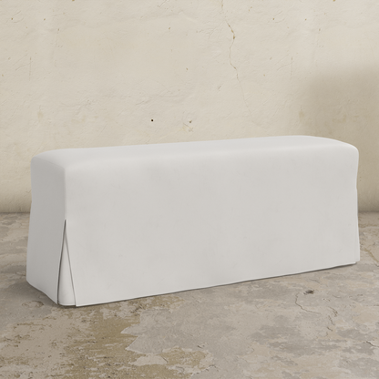 Andrea Slipcover Dining Bench