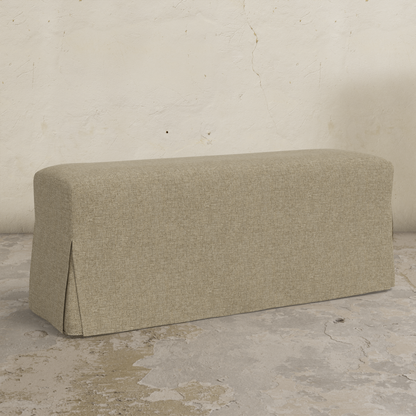 Andrea Slipcover Dining Bench