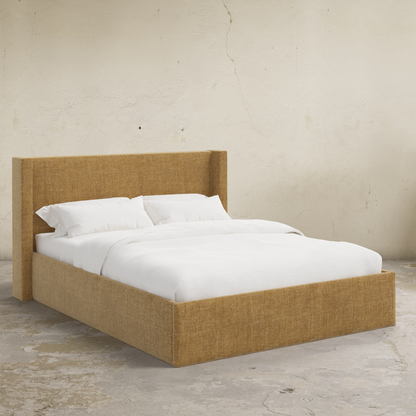 Thea 40" Wingback Platform Bed