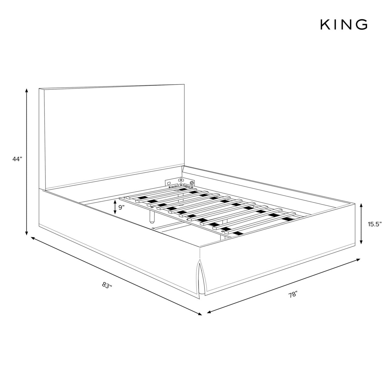 Aiden Slipcover Bed