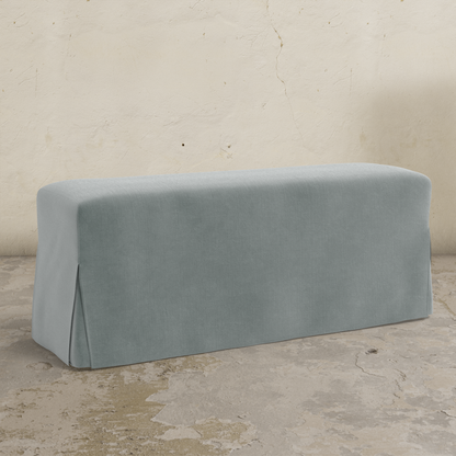Andrea Slipcover Dining Bench
