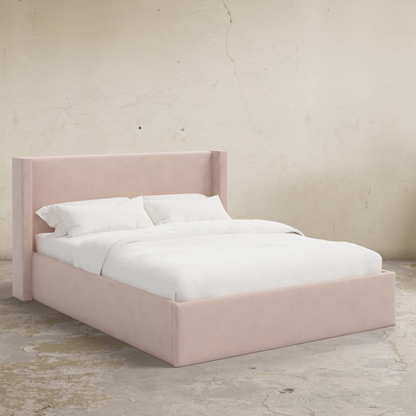 Thea 40" Wingback Platform Bed
