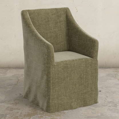 Tobin Slipcover Dining Armchair