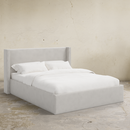 Thea 40" Wingback Platform Bed