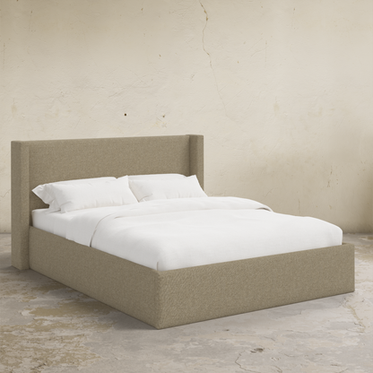 Thea 40" Wingback Platform Bed