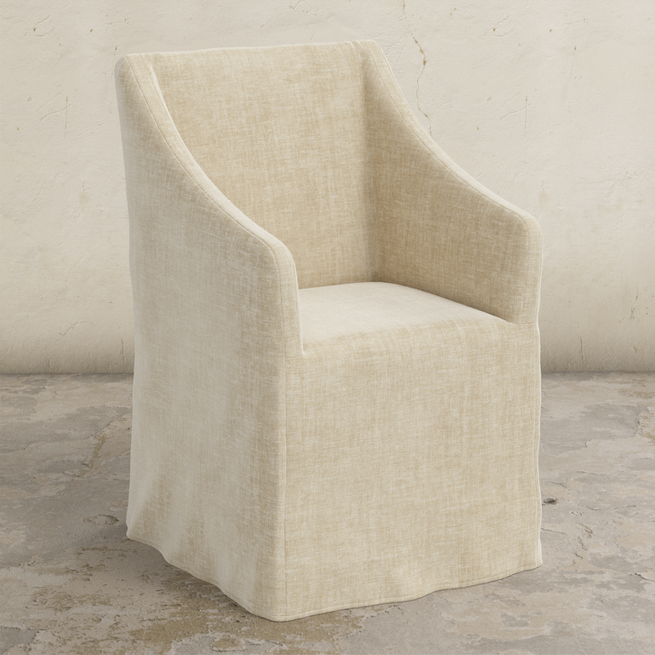Tobin Slipcover Dining Armchair