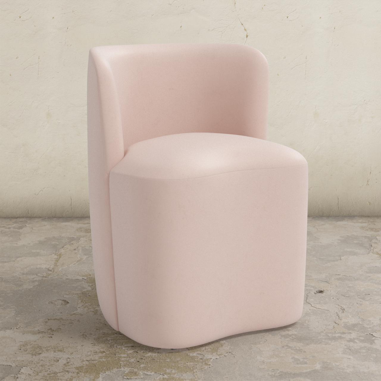 Tiffany Dining Chair with Casters