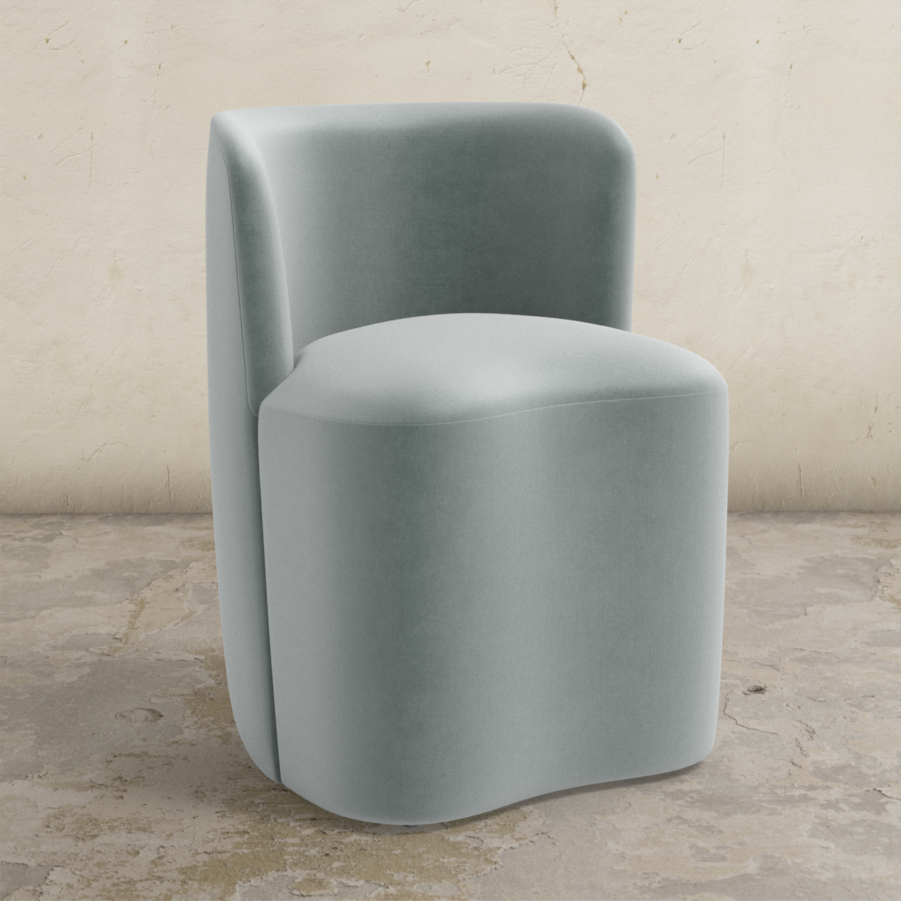 Tiffany Dining Chair with Casters