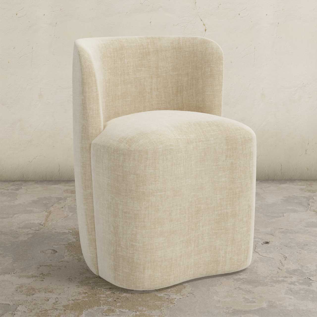 Tiffany Dining Chair with Casters