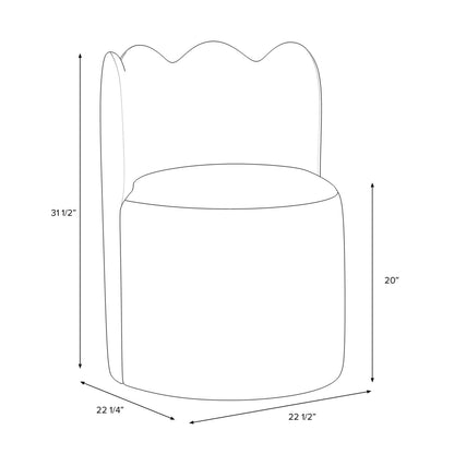 Nyla Swivel Dining Chair