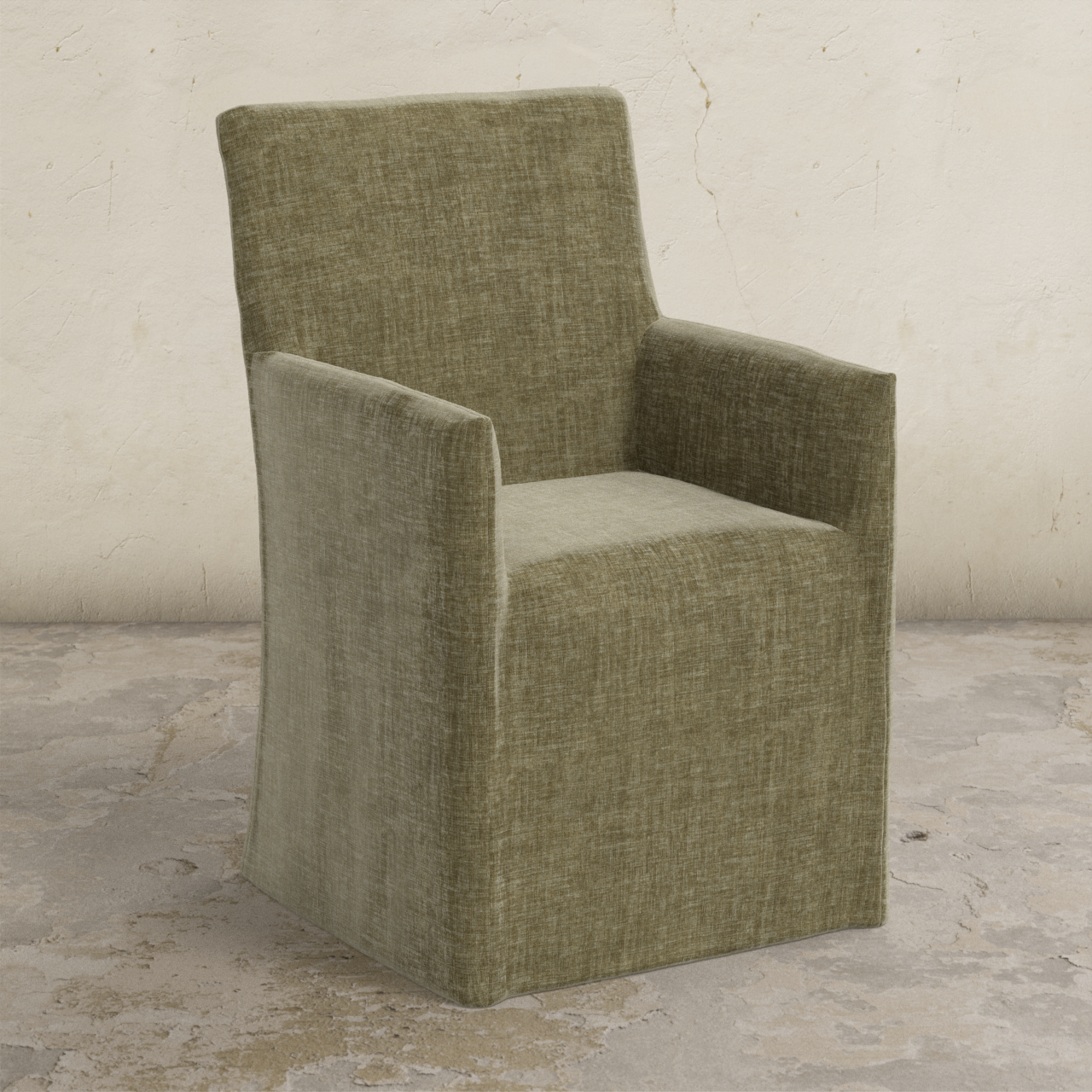Kay Slipcover Dining Armchair
