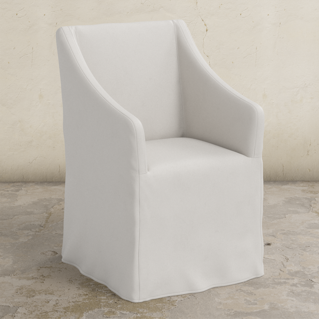 Tobin Slipcover Dining Armchair