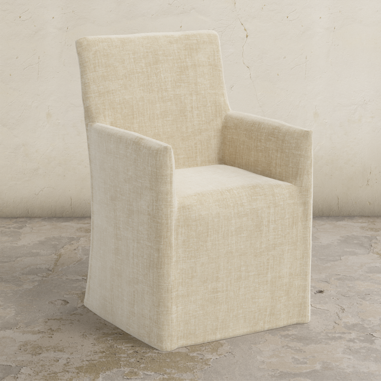 Kay Slipcover Dining Armchair