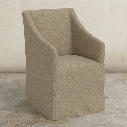 Tobin Slipcover Dining Armchair