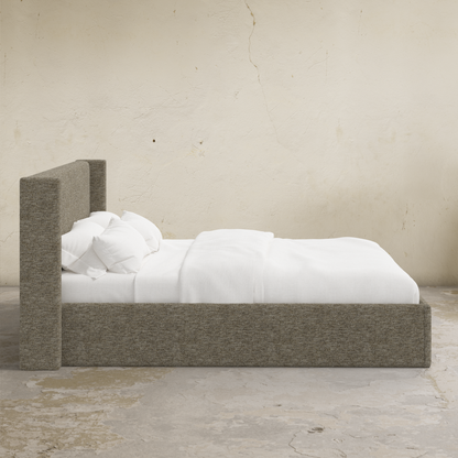 Thea 40" Wingback Platform Bed