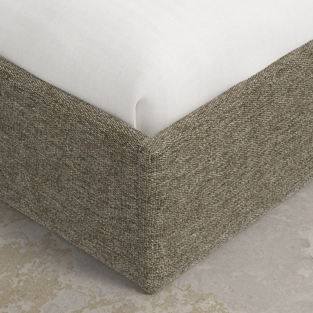 Thea 40" Wingback Platform Bed