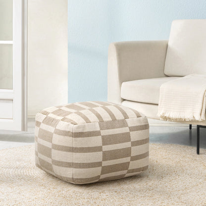 Londontown Pouf - Ivory Natural