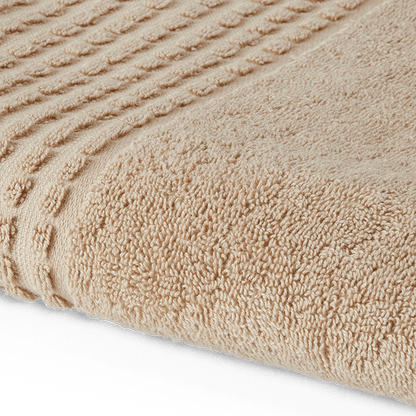 JUNA Check Bath Sheet, Sand