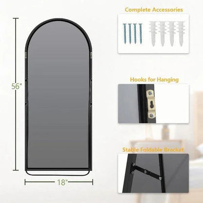Arched Floor Mirror