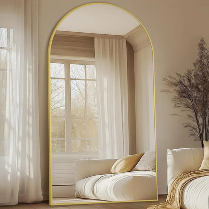 Oversized Arch Floor Mirror