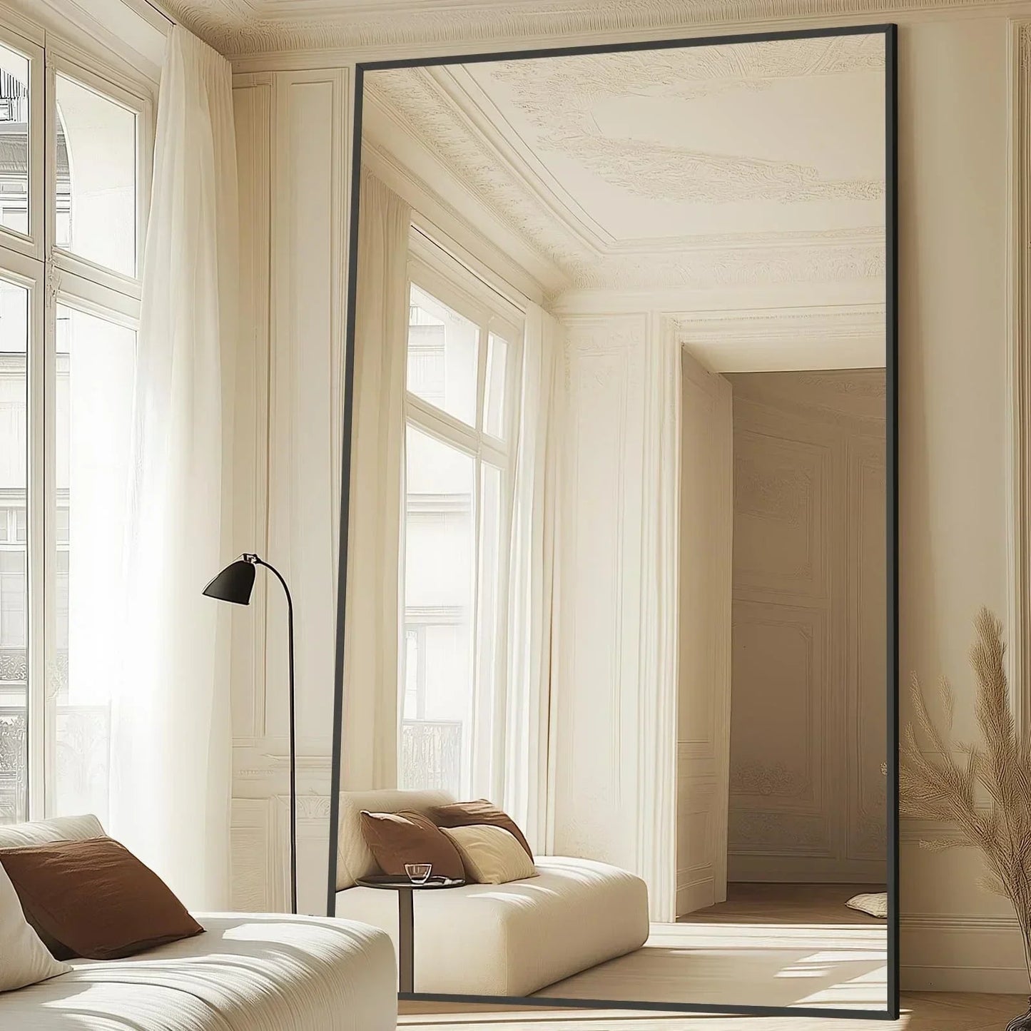 Oversized Arch Floor Mirror