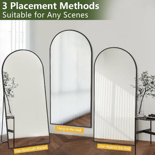 Arched Floor Mirror
