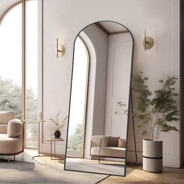 Arched Floor Mirror