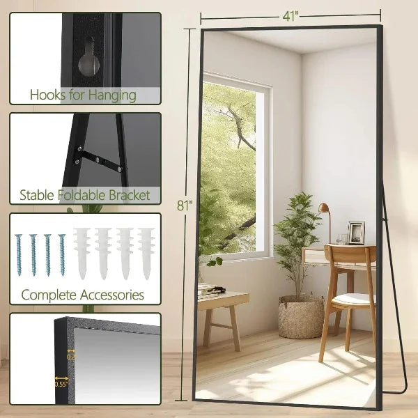 Oversized Floor Mirror