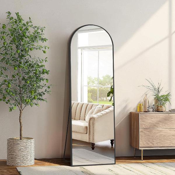 Arched Slim Full Length Mirror