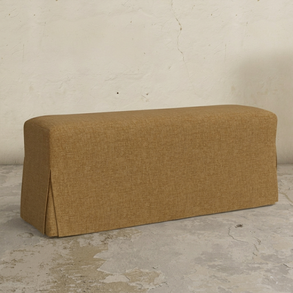 Andrea Slipcover Dining Bench